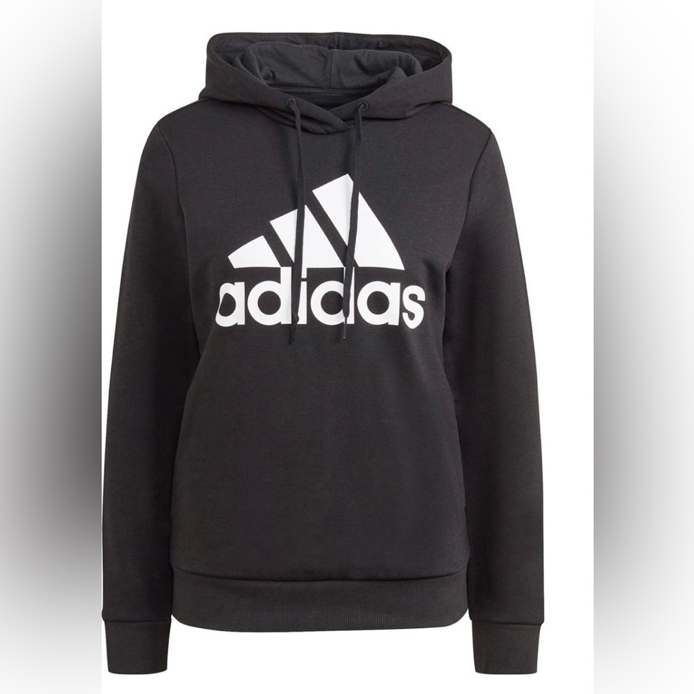 NWT Adidas classic logo hoodie - M